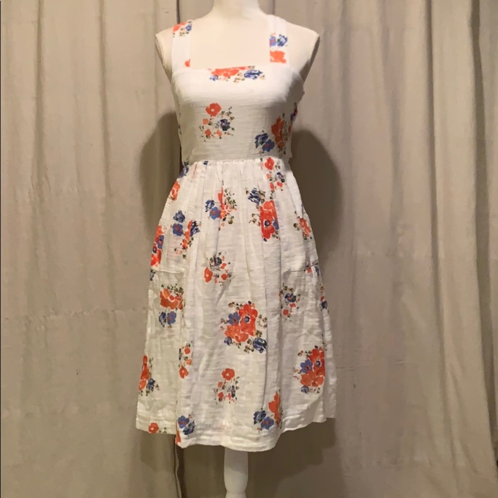 Meadow Rue by Anthropologie floral dress